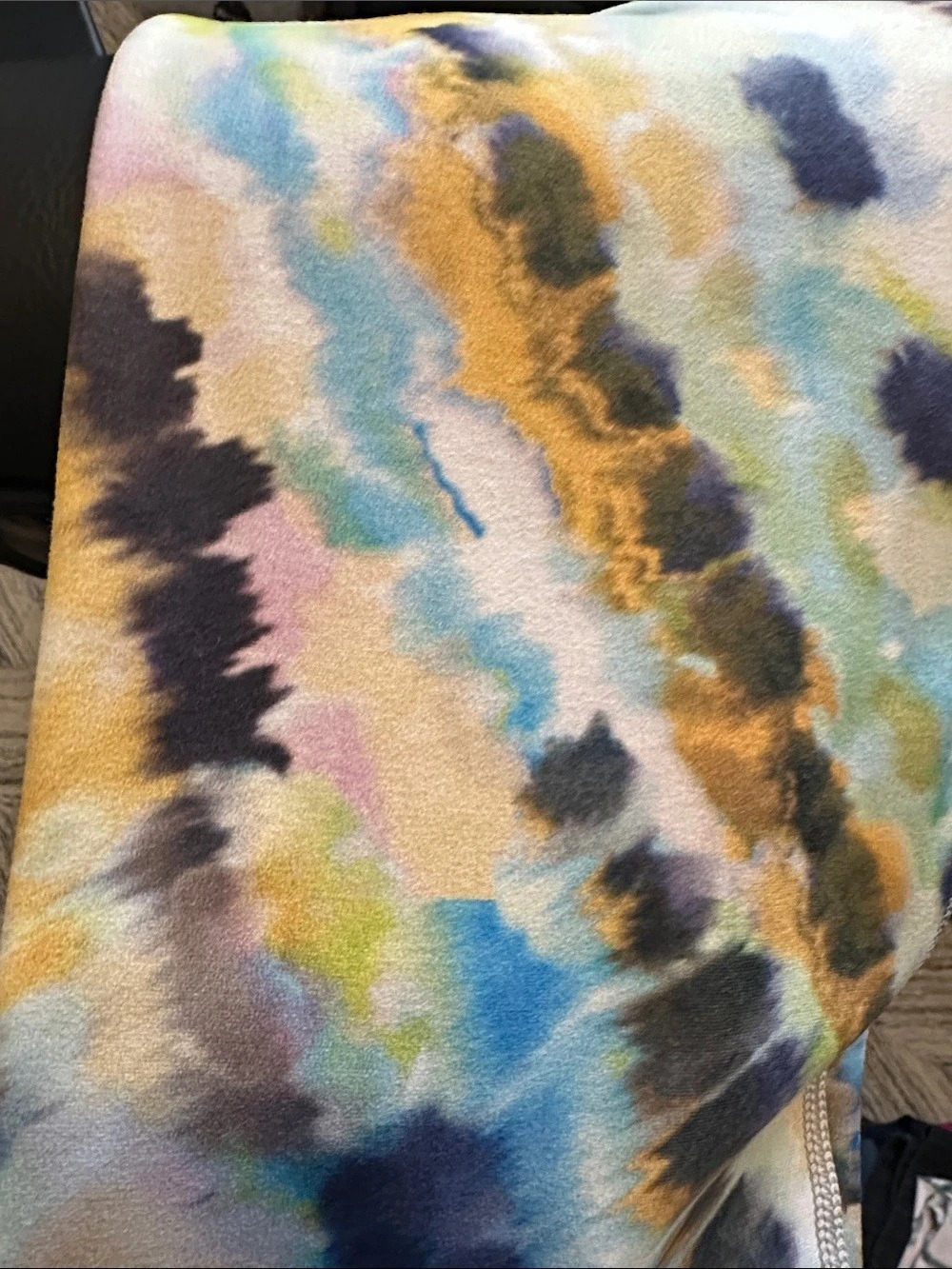 Savvi INDI Tie Dye Women’s Leggings Abstract Print Multicolor Medium - Picture 7 of 10